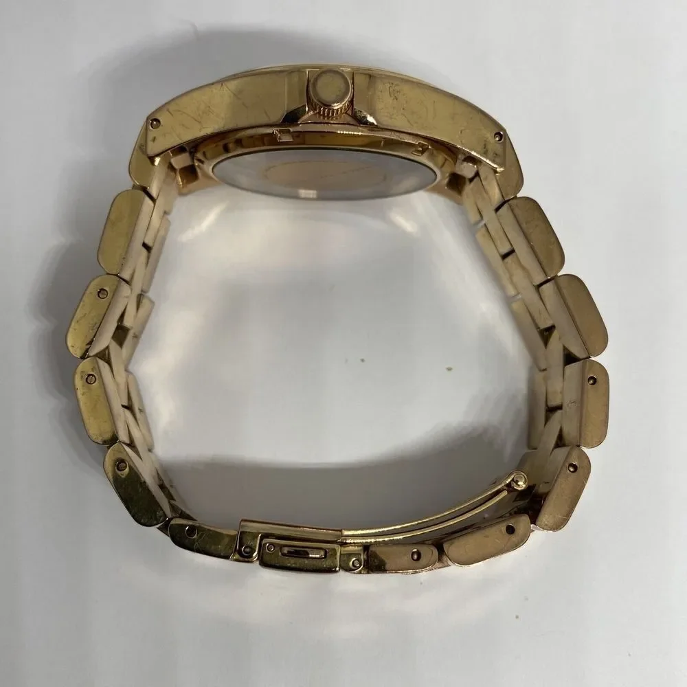 Marc Jacobs MBM3207 Women's Gold Stainless Steel Analog Dial Qartz Watch KS582